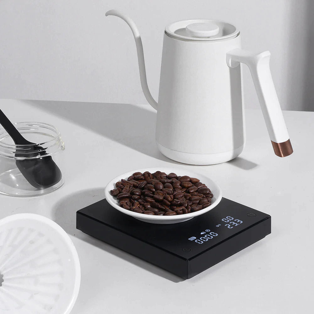 Timemore Basic 2.0 Electronic Espresso Scale with Timer Black - Brewing Gadgets India Private Limited