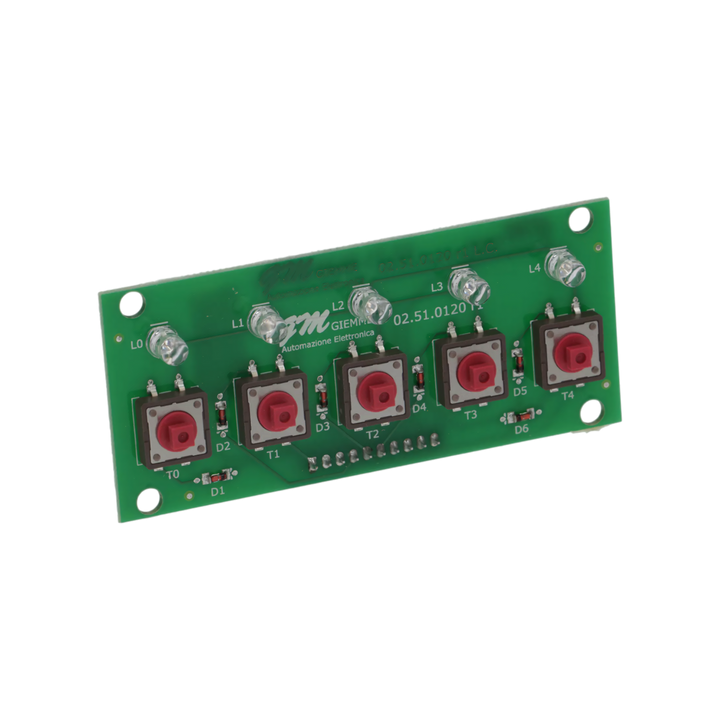 Astoria - Push-Button Panel Board 5-Buttons