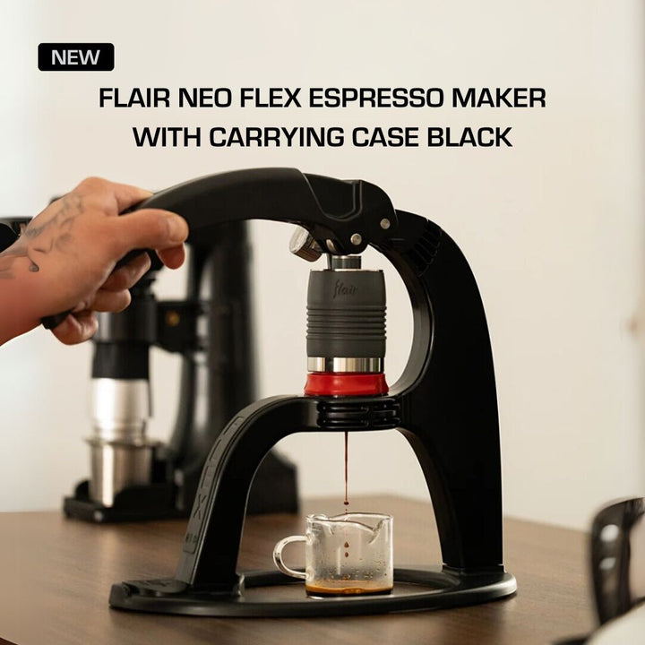 Flair NEO Flex Espresso Maker With Carrying Case Black