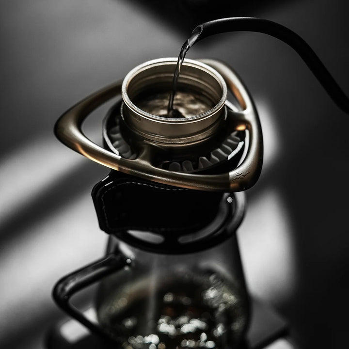 MHW-3BOMBER Rain Pour-Over Coffee Splitter, Black - Brewing Gadgets India Private Limited