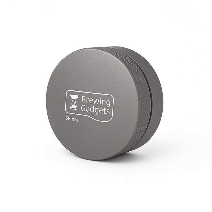 BG Palm Handle Tamper 58mm, Grey - Brewing Gadgets India Private Limited