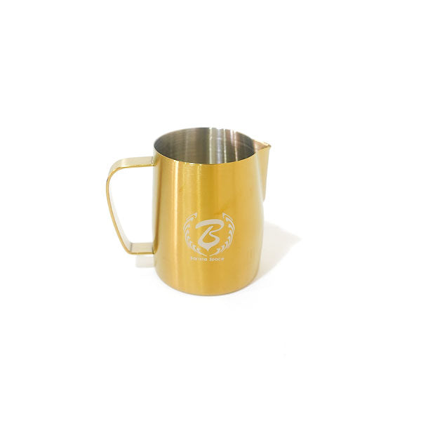 Barista Space Gold Milk Pitcher for Latte Art - Brewing Gadgets India Private Limited