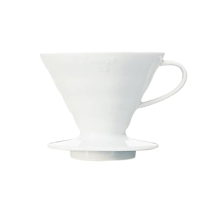 Hario V60-02 Ceramic Dripper, White - Brewing Gadgets India Private Limited