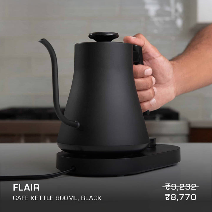 Flair Cafe Kettle 800ML – Black