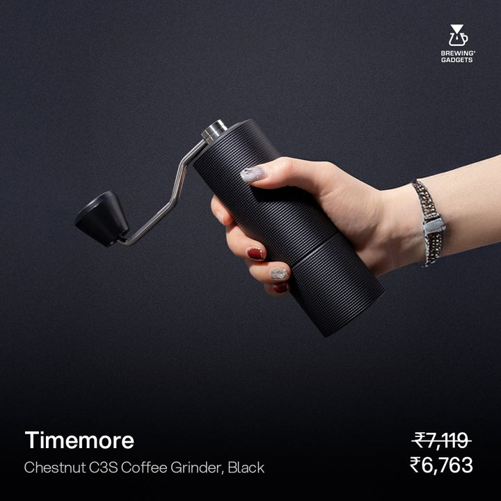 Timemore Chestnut C3S Manual Coffee Grinder - Black