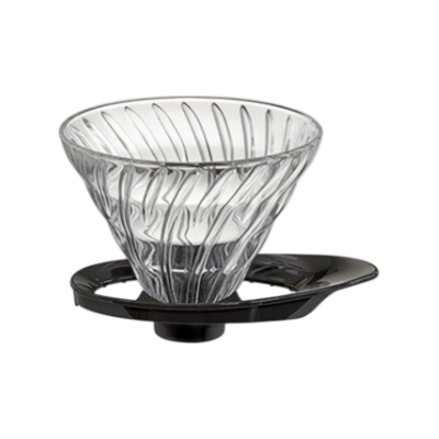 Hario V60-02 Glass Coffee Dripper - Brewing Gadgets India Private Limited