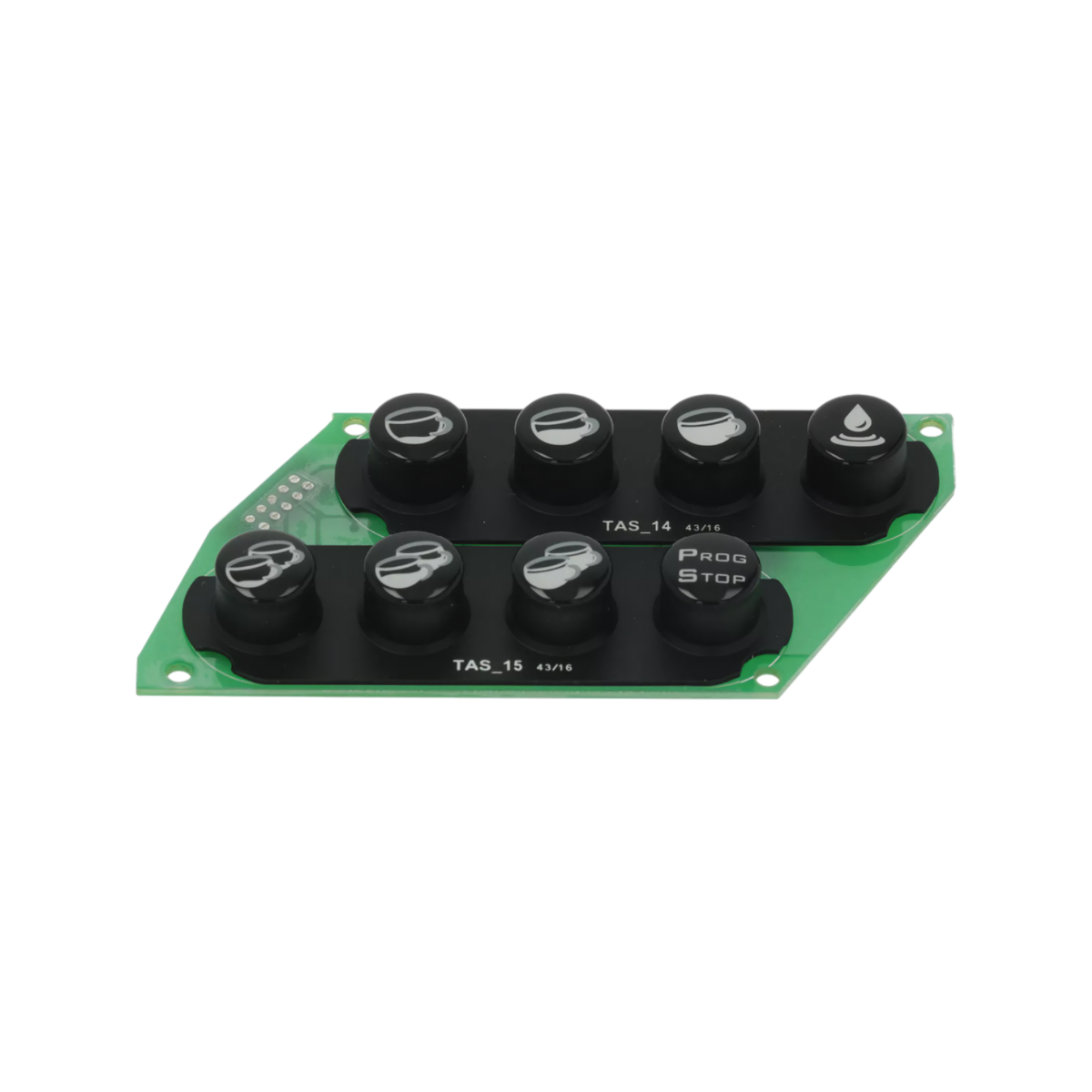 Astoria - Push-Button Panel 8-Buttons Rh