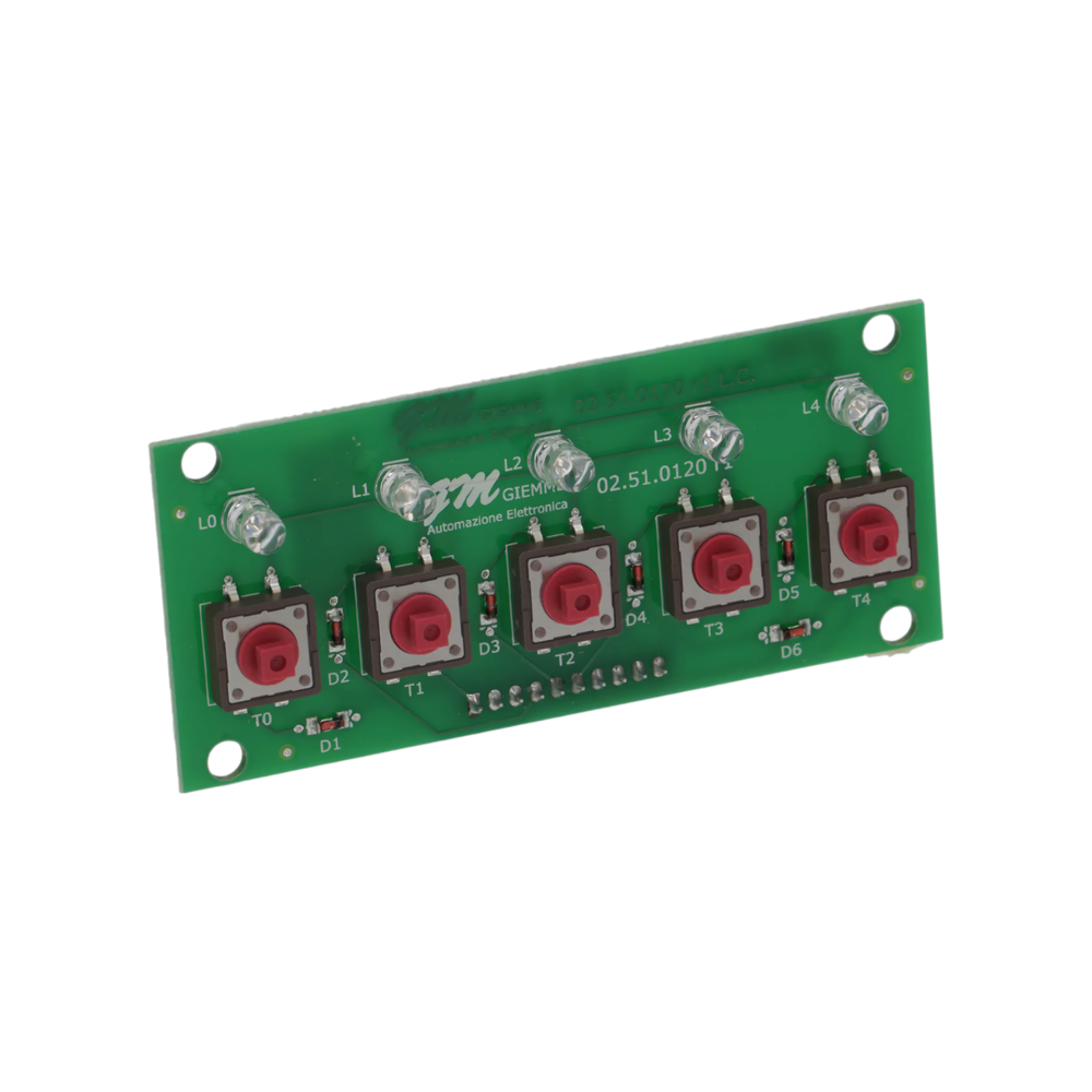 Astoria - Push-Button Panel Board 5-Buttons