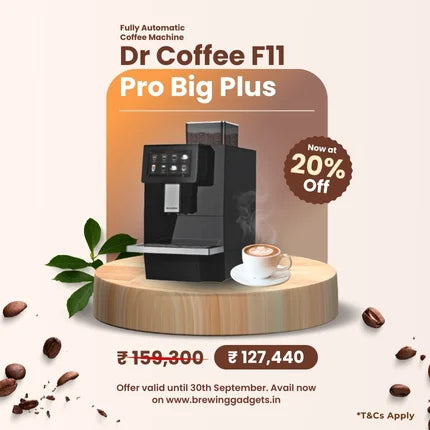 Dr Coffee F11 Pro Big Plus Fully Automatic Coffee Machine