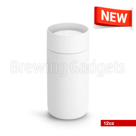 Fellow Carter Move Mug with 360° Sip Lid, 12oz, Matte White