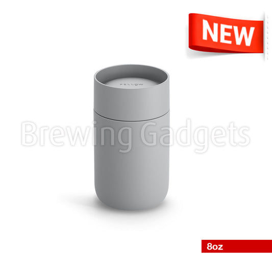 Fellow Carter Move Mug with 360° Sip Lid, 8oz, Matte Grey