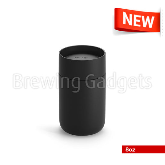 Fellow Carter Move Mug with 360° Sip Lid, 8oz, Matte Black