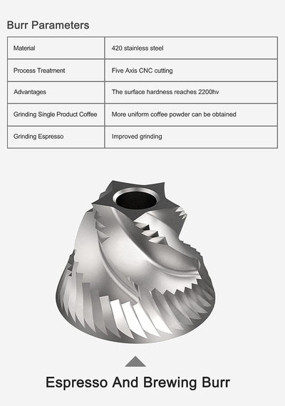 Timemore Slim Plus Manual Grinder, Black