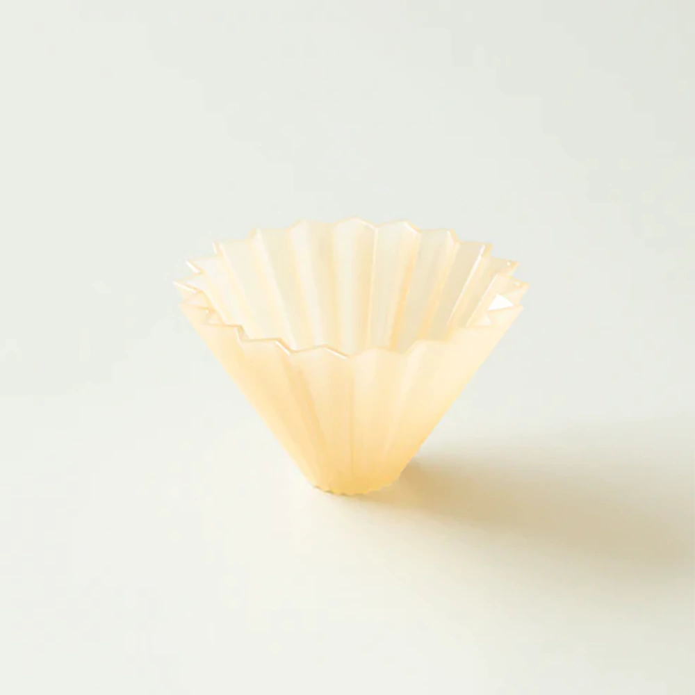 Origami Dripper Air S - Matt Beige with Plastic Holder