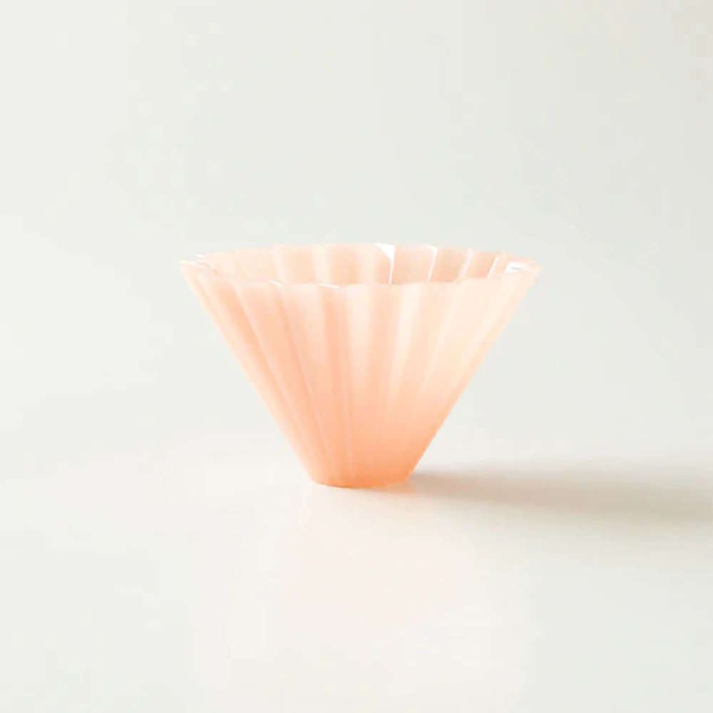 Origami Dripper Air S - Matt Pink with Plastic Holder