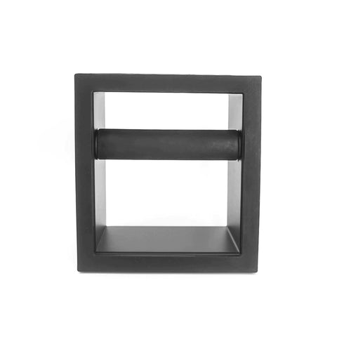 Precise Square Knock Box with Bottom Open