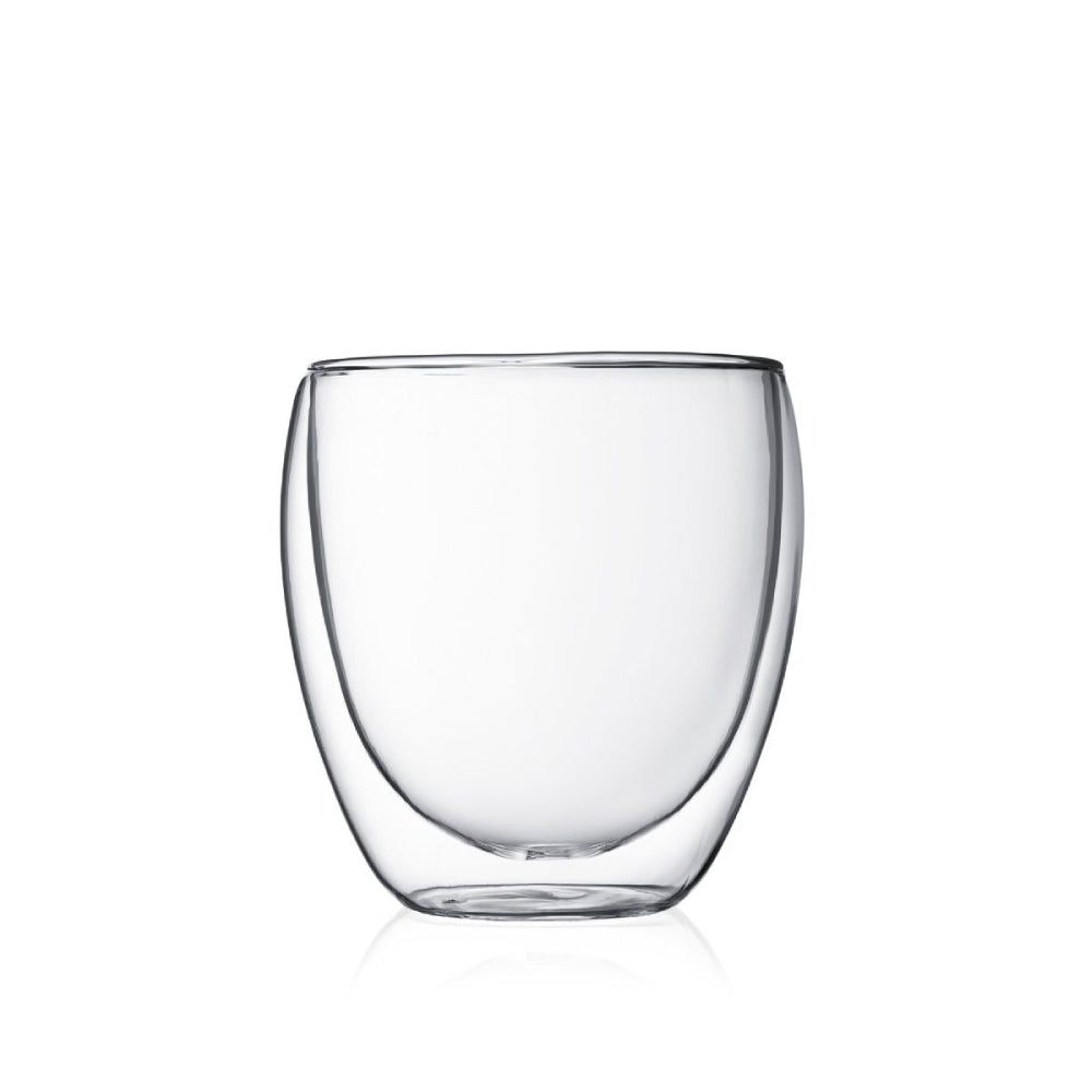 Bodum Pavina Double Wall Thermo Glass – Set of 2 Insulated Glass Cups