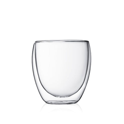 Bodum Pavina Double Wall Thermo Glass – Set of 2 Insulated Glass Cups