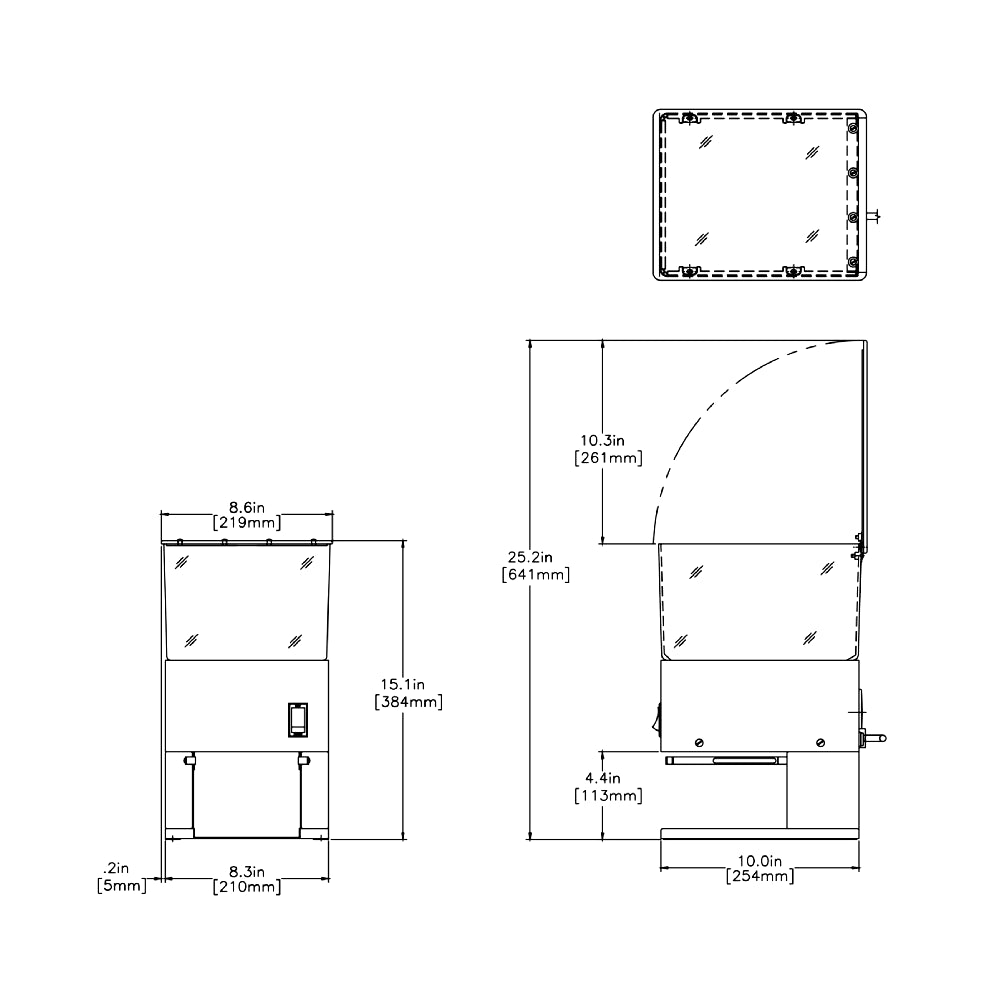 Bunn Coffee Grinder - LPGA, IPX1 220-240V SST ME