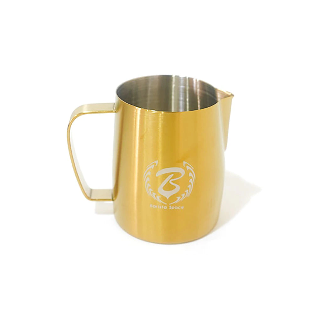 Barista Space Gold Milk Pitcher for Latte Art