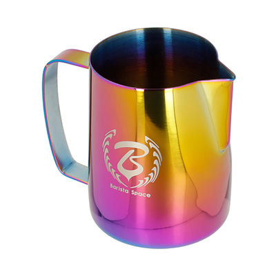Barista Space Rainbow Milk Pitcher for Latte Art