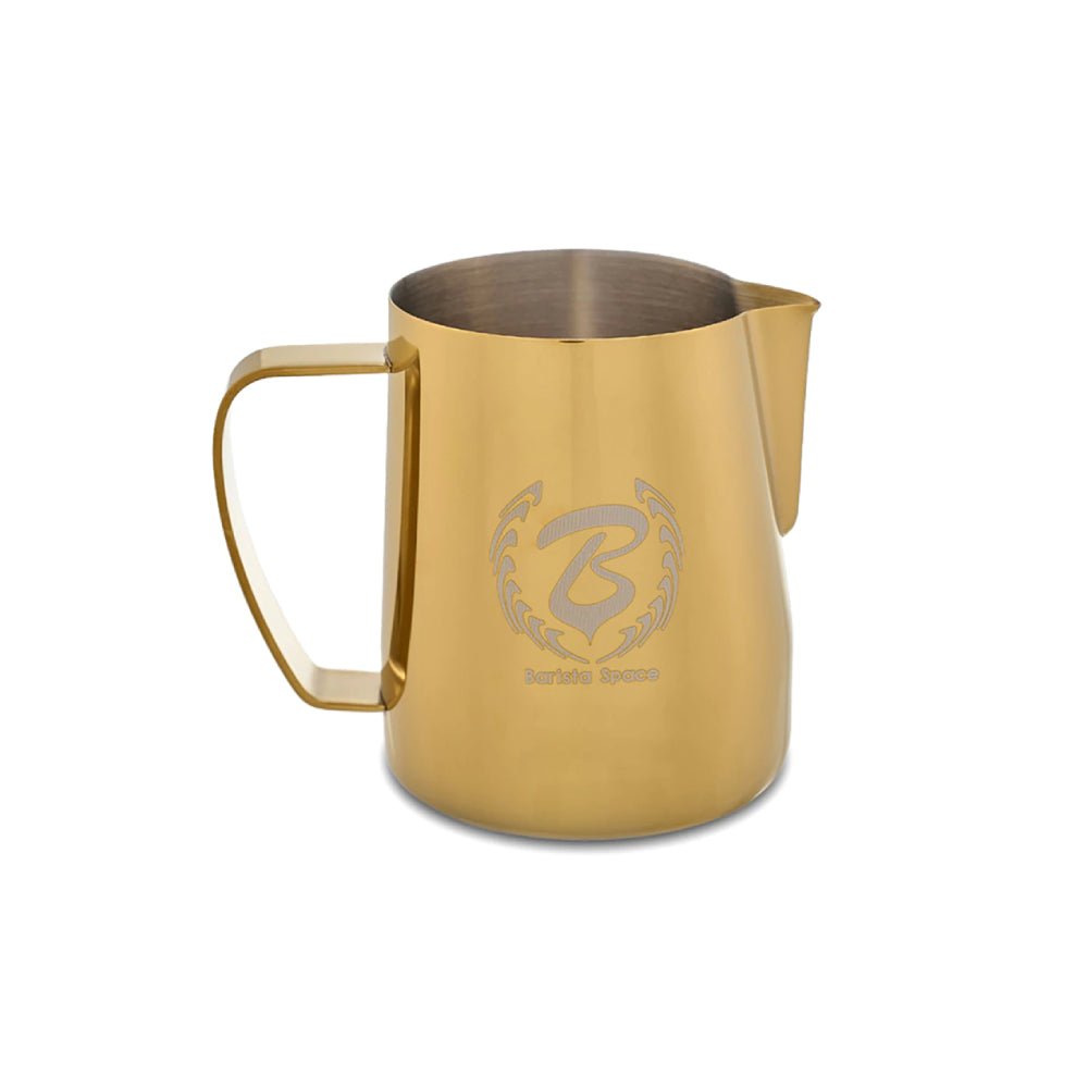 Barista Space Gold Milk Pitcher for Latte Art