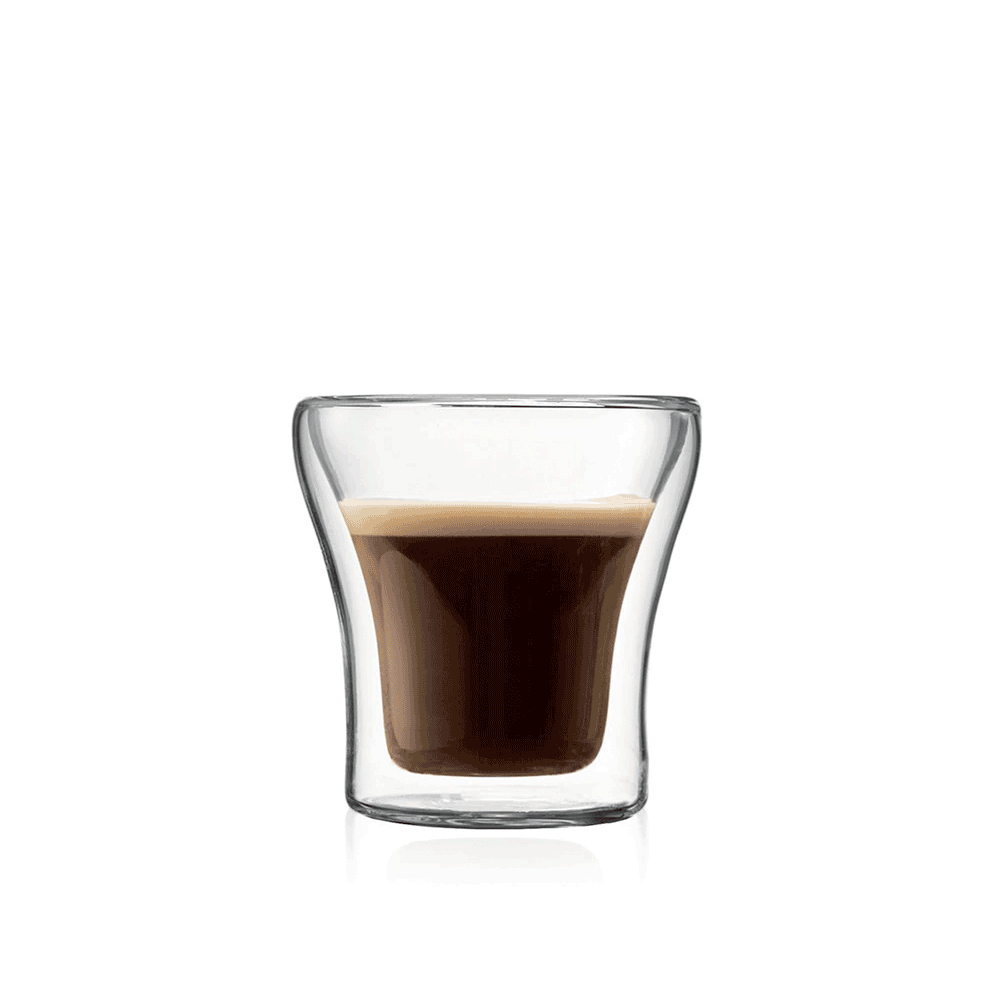 Bodum Assam Double Wall Thermo Glass – Set of 2 Heat-Resistant Glasses