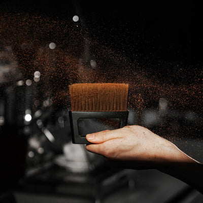 MHW-3BOMBER Coffee Bar Brush, Black