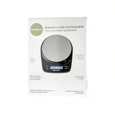 Bonavita Rechargeable Auto Tare Scale