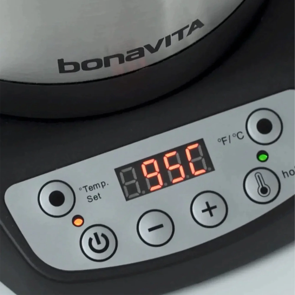 Bonavita 1L Gooseneck Kettle: Digital Variable Temperature