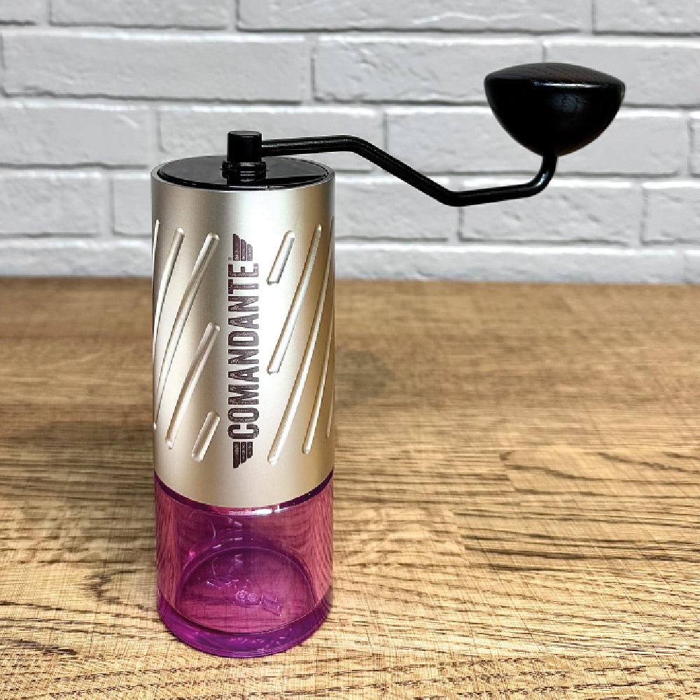 Comandante C60 Baracuda Coffee Grinder, Velvet Steel