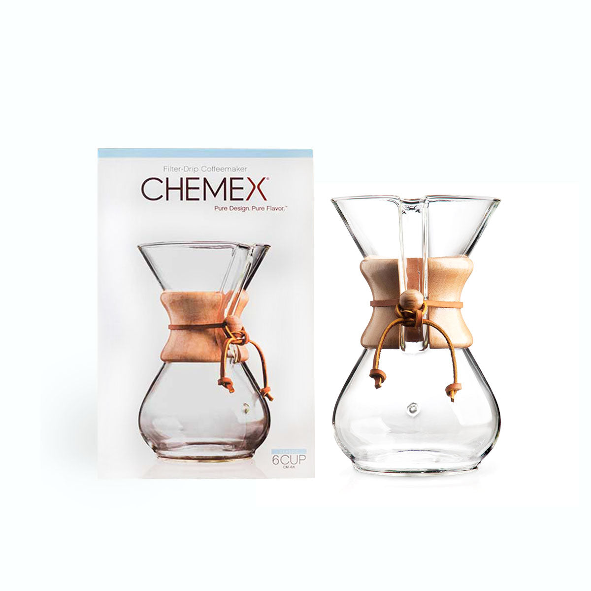 Chemex Classic Coffeemaker, 6 cup