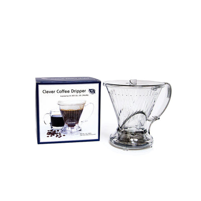 Handy Brew Clever Coffee Dripper, Clear