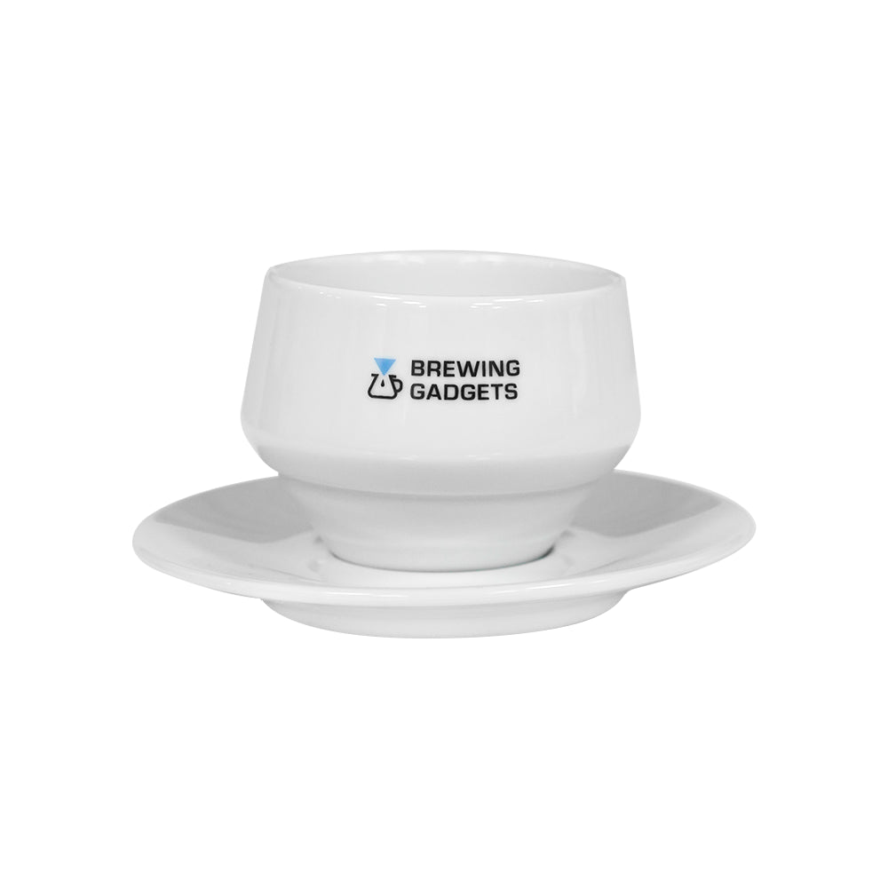 ClubHouse BG Latte Coffee Cups with Saucer, 300ml