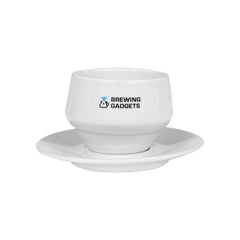 ClubHouse BG Latte Coffee Cups with Saucer, 300ml