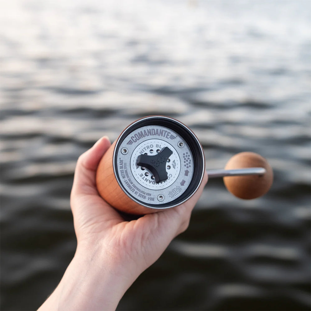 Comandante - C40 MK4 Nitro Blade Coffee Grinder - Natural Wood