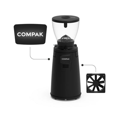 COMPAK - E8 OD Espresso Grinder, 83mm Flat Burrs