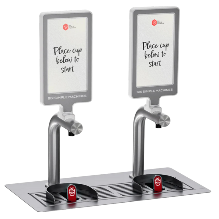 Six Simple Machine - Freepour Batch with Digital Screen Signage - Brewing Gadgets India Private Limited