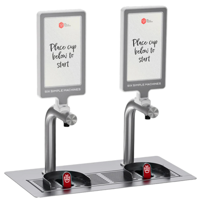 Six Simple Machine - Freepour Batch with Digital Screen Signage