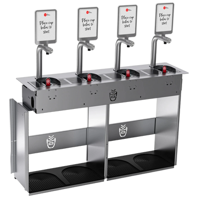 Six Simple Machine - Freepour Batch with Digital Screen Signage