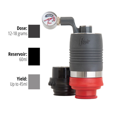 Flair NEO Flex Espresso Maker With Carrying Case Black