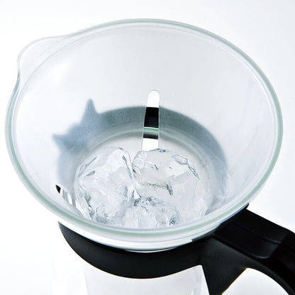 Hario V60 Glass Iced Coffee Maker Black