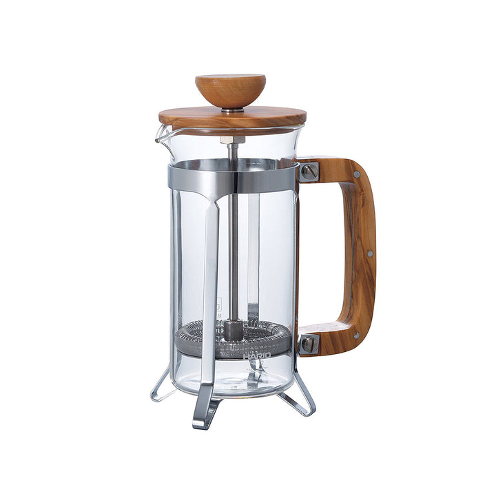 Hario Cafe Press Olive Wood - Brewing Gadgets India Private Limited