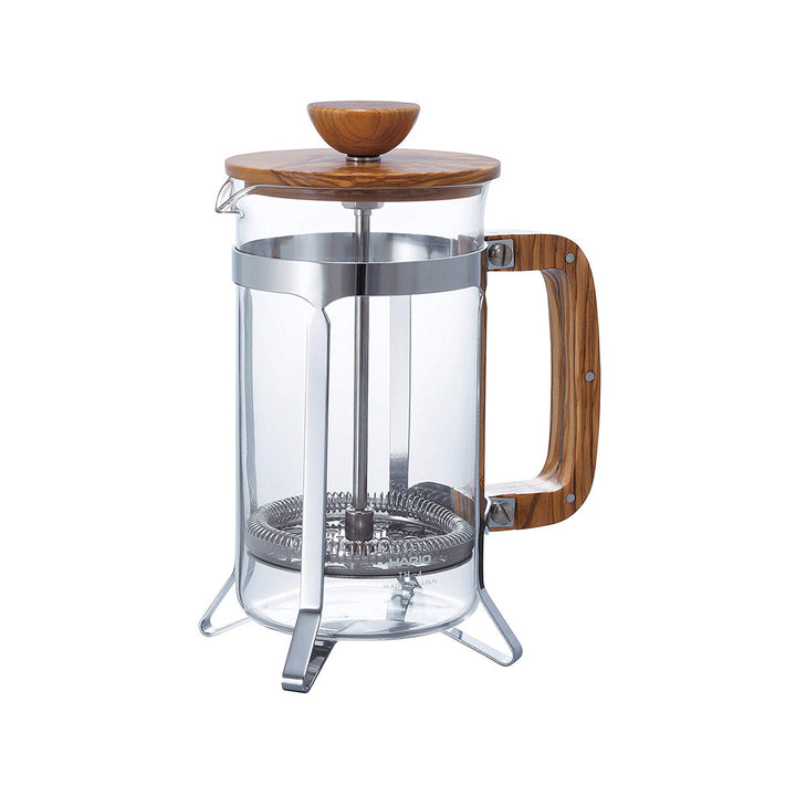 Hario Cafe Press Olive Wood - Brewing Gadgets India Private Limited