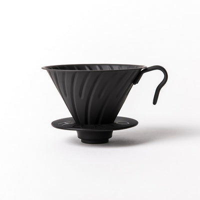 Hario V60-02 Metal Coffee Dripper/ Matt Black-standard