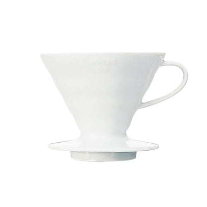 Hario V60-02 Ceramic Dripper, White