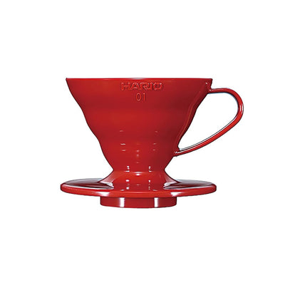 Hario V60 Coffee Dripper 01, Red (PP)-default title