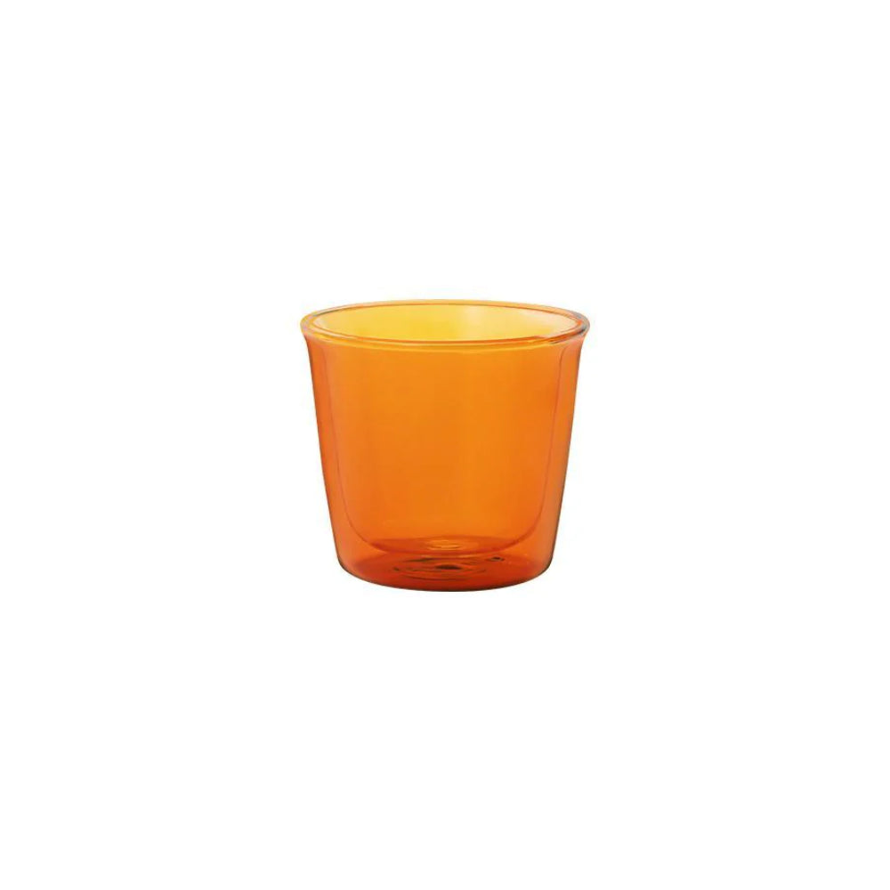 KINTO CAST Amber Double Wall Glass