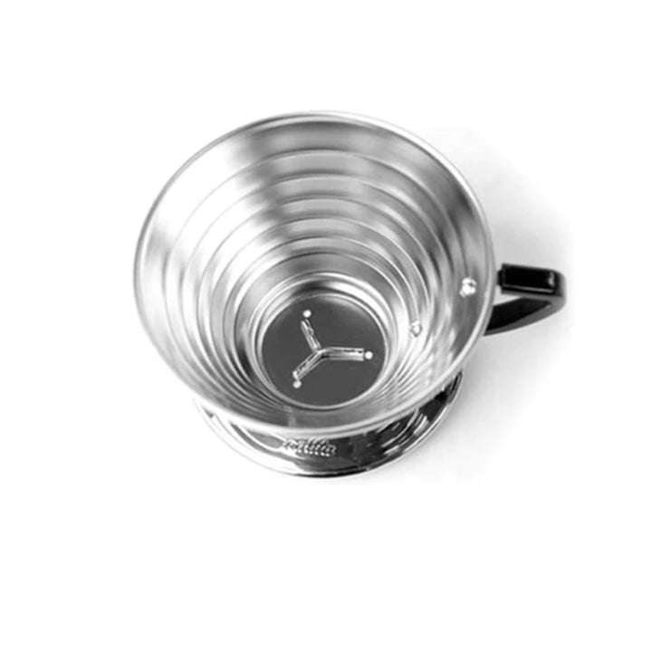 Kalita Wave 155 Stainless Steel Dripper - Brewing Gadgets India Private Limited
