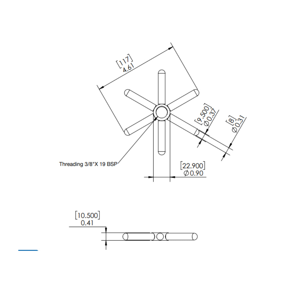 Krome Rinser Replacement Spray Disk